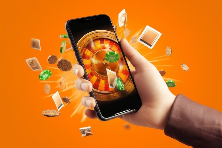 Antarmuka Caribbean Stud Poker di aplikasi mobile apiraja88